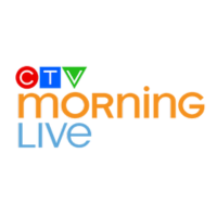 CTV Morning Live logo with colorful text on a white background