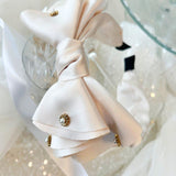 Wrapped Up In A Bow Headband, Hair Accessory, ISC - Ivory Sheep Collection Limited