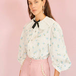 Lapis Shell Blouse, Tops, Sister Jane - Ivory Sheep Collection Limited