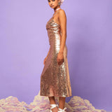 Recital Sequin Cami Midi Dress, Dress, Sister Jane - Ivory Sheep Collection Limited
