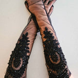 The Adorned Lace Gloves