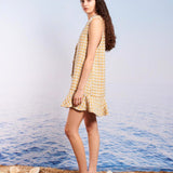 Periwinkle Tweed Mini Dress, Dress, Sister Jane - Ivory Sheep Collection Limited
