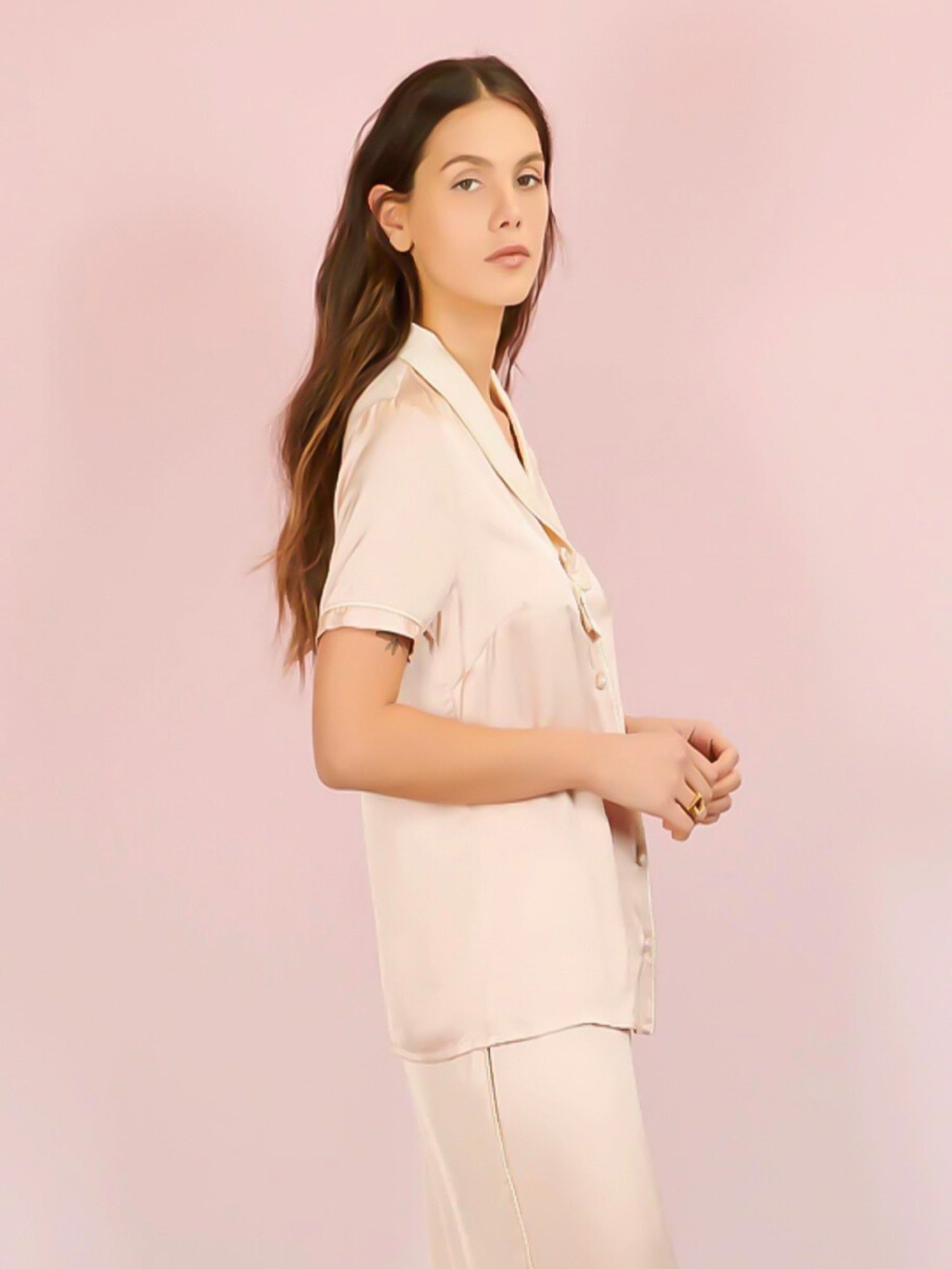Perla Pyjama Top, Tops, Sister Jane - Ivory Sheep Collection Limited