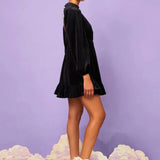 Midnight Velvet Mini Dress, Dresses, Sister Jane - Ivory Sheep Collection Limited