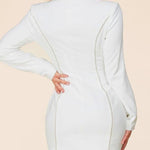 Pin Me Up Blazer Mini Dress, Dress, ISC - Ivory Sheep Collection Limited