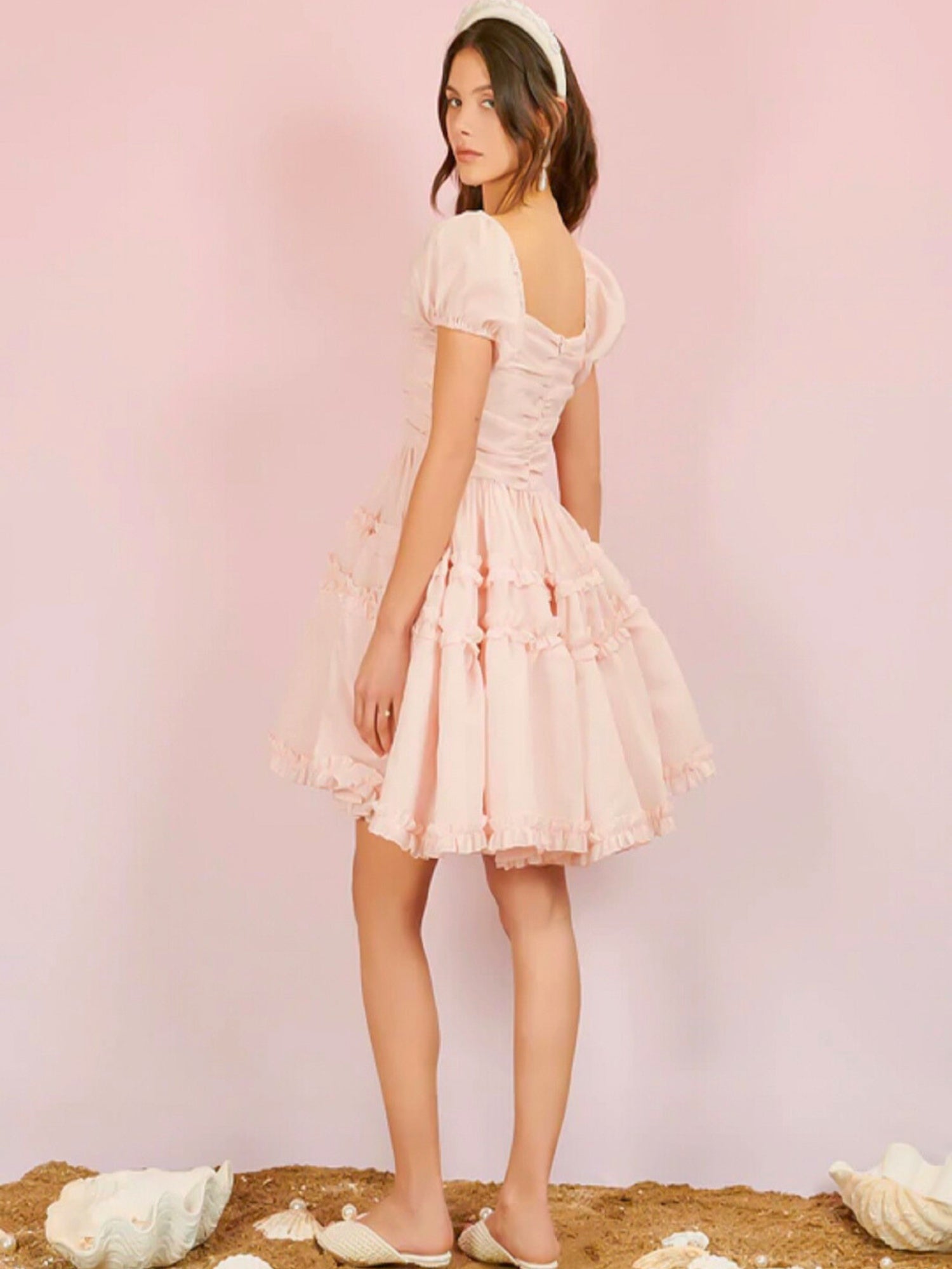 Lillia Ruffle Mini Dress, Dress, Sister Jane - Ivory Sheep Collection Limited