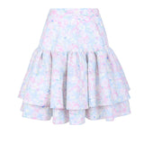 The Pastel Bouquet Beverly Hills Skirt, Bottoms, Selkie - Ivory Sheep Collection Limited