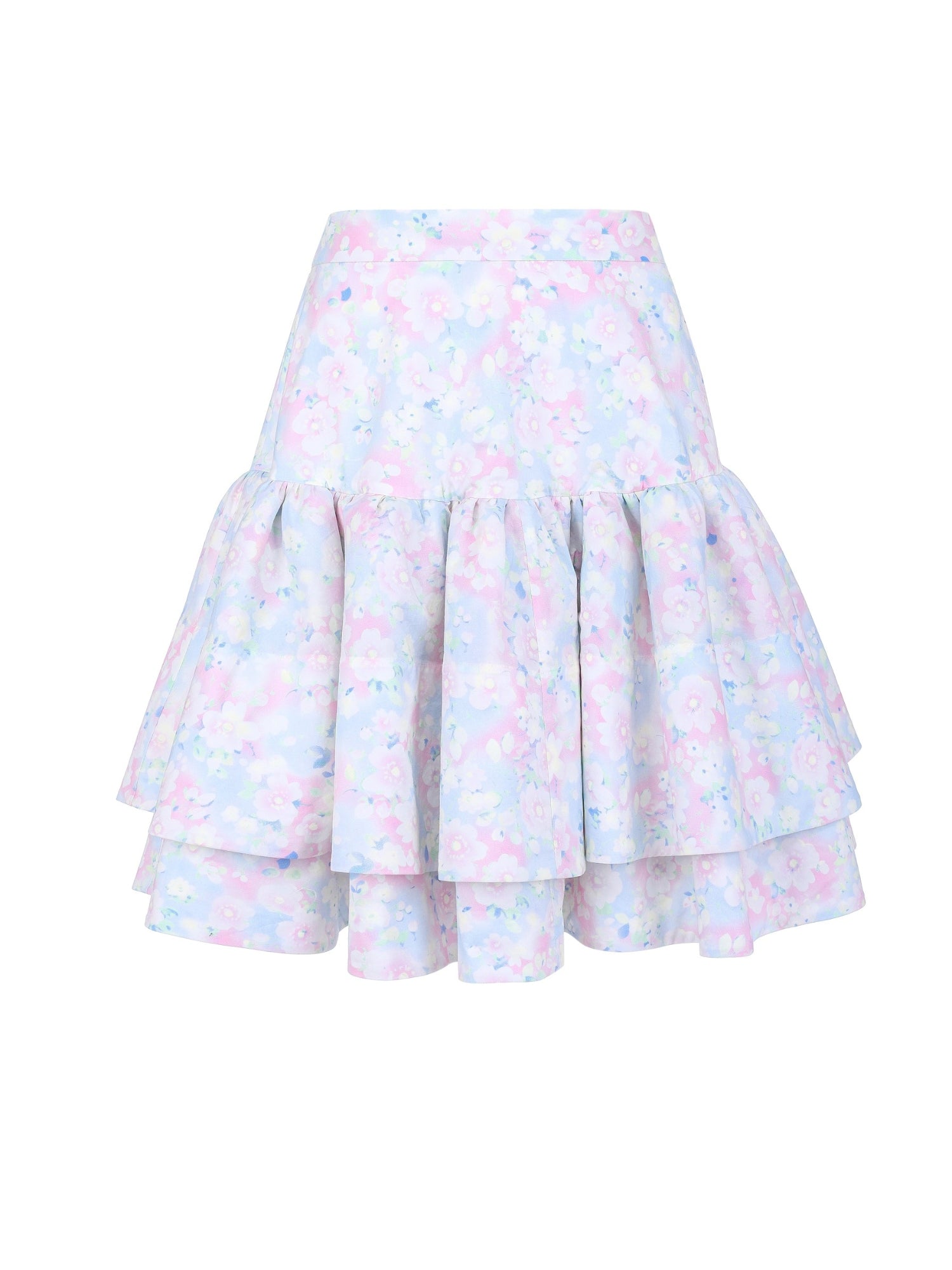 The Pastel Bouquet Beverly Hills Skirt, Bottoms, Selkie - Ivory Sheep Collection Limited