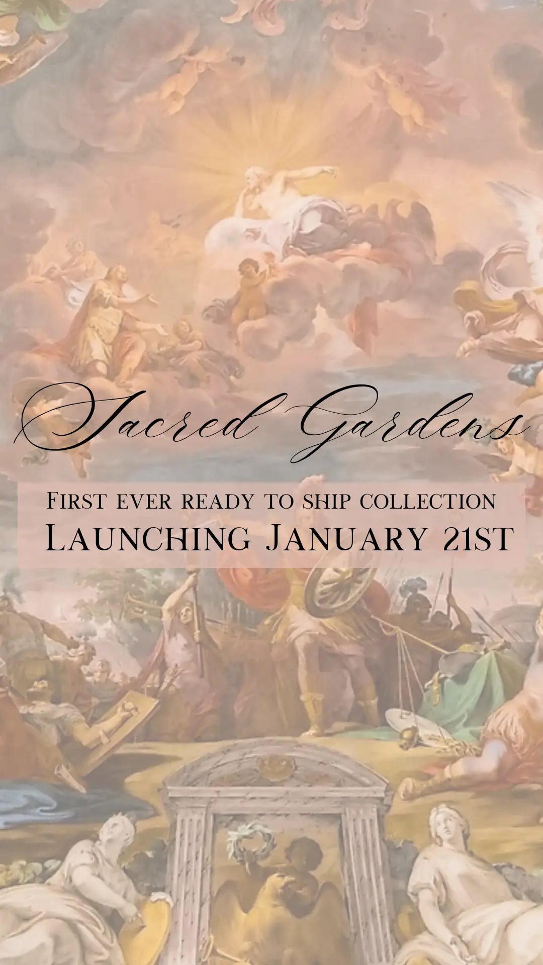 Sacred Gardens Launch January 21st