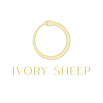 Ivory Sheep Logo With Icon