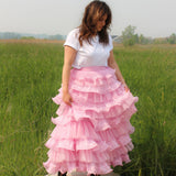 The Dahlia Ruffle Skirt - Fairy Soiree - Ivory Sheep Collection - 6