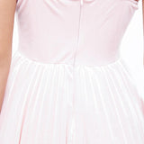 White sundress with thin straps and gathered waistline, perfect Adorable Dress for summer