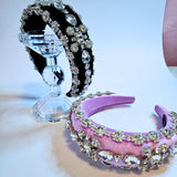 Sparkly Diamond Goddess Headband adorned with rhinestones and crystals