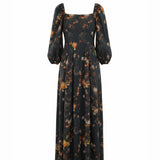 Ghost mannequin image of the Still Life Cotton Dreamers Maxi Dress, back view.